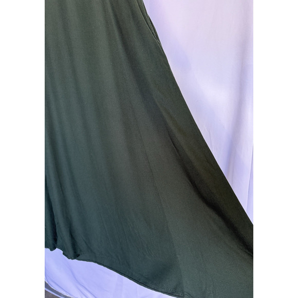 Old Navy Fit Flare Peasant Midi Dress Size XL Tall Heritage Holiday Smocked - Picture 5 of 13